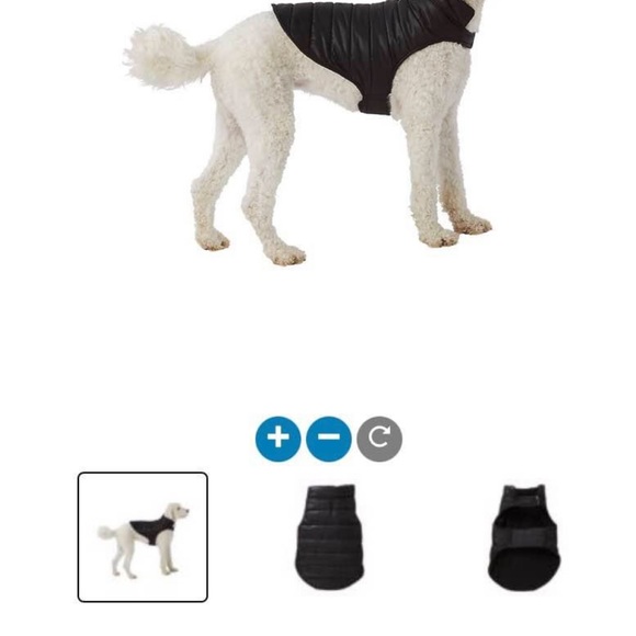 3 dog coats - 1 lurio puffer hoody and 2 Top paw puffers - Picture 4 of 7